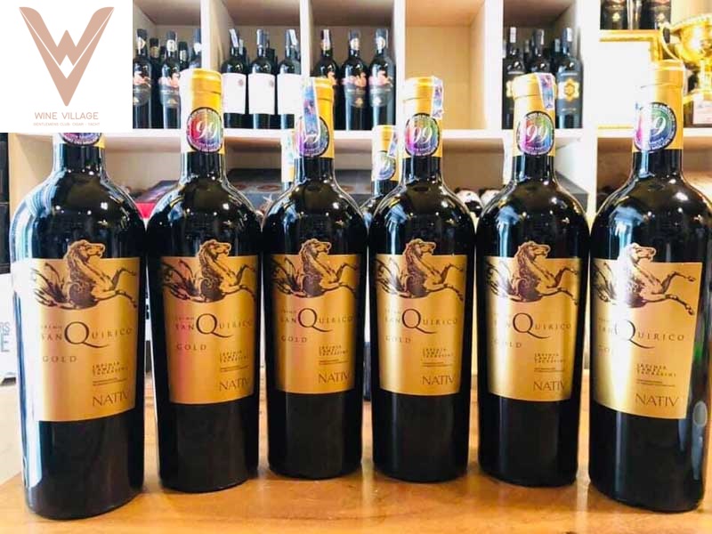 Rượu vang đỏ EREMO SAN QUIRICO GOLD tại sài gòn